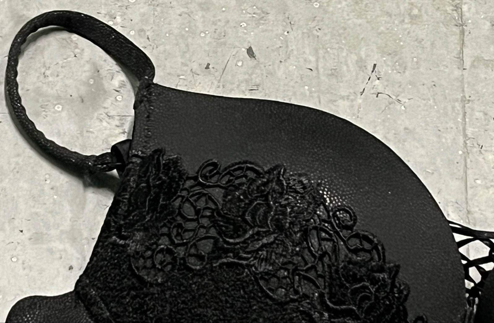 Sujetador puntilla con micro dots – photo 7